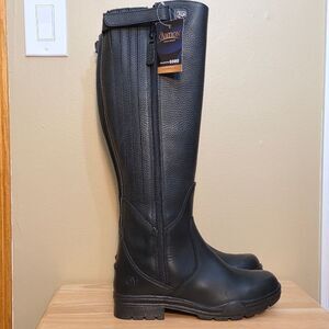 Ovation Moorland II Highrider Tall Riding Boots Black 470820-BLK Women's 9.5